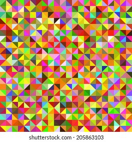 Abstract vintage polygonal vector background.