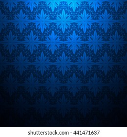 Abstract vintage retro pattern texture floral background vector