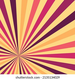 Abstract vintage retro sunburst rays background