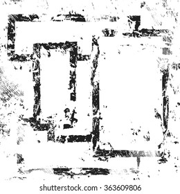 abstract vintage scratched texture and  background, vector design element