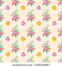 Diseño floral inconsútil Abstractas del patrón de Antiguas