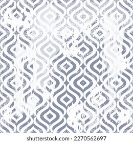 Abstract Vintage seamless pattern with blots and an effect of attrition. Vector shabby geometric carpet. Background for ceramic tile, wallpaper, linoleum, textile, rug, web page