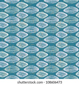 Abstract vintage seamless pattern. Light texture on grunge background