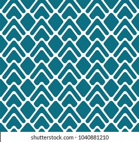 Abstract Vintage Seamless Vector Pattern. Geometric texture. Repeating background.