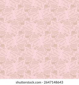 Abstractas patrón de Vector sin costuras de garabato vintage. Género neutro artístico repetible rizo para el fondo, el Fondo de pantalla y el diseño dibujado a mano. 