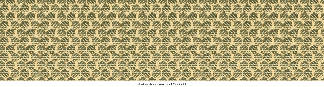 Abstrato vintage rabisco vetor sem emenda. Cachos repetíveis artísticos neutros em termos de gênero para desenho de fitas, bordas e desenhos à mão.