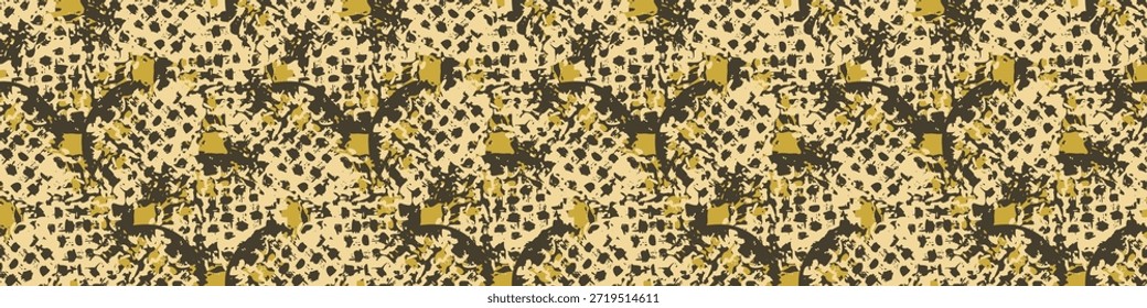 Abstrakte vintage squiggle nahtlose Vektorkanten. Geschlechtsneutrale künstlerisch wiederholbare Locke für Band, Rahmen und handgezeichnetes Design.