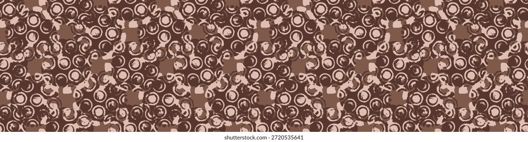 Abstract vintage squiggle seamless vector edging. Gender neutral artistic repeatable curl for ribbon, border and hand drawn design.