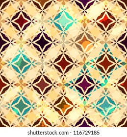abstract vintage star seamless