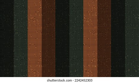 Abstract Vintage Technology Background,Digital and Connection Concept design,Vector illustration.