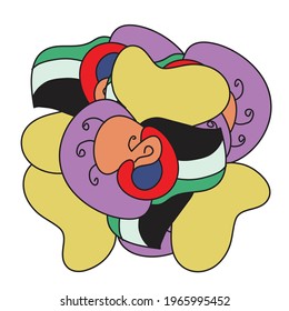 abstract vintage vector bacgkround poster