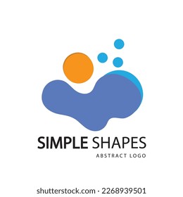 Abstract vintage vector technology.Minimalistic logo design. Creative simple element logo.geometric styles.