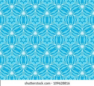 abstract vintage  wallpaper pattern seamless winter background. Vector illustration