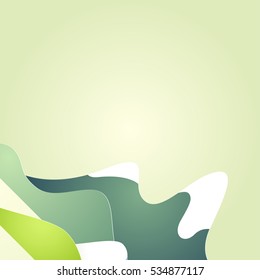 Abstract vintage wave background