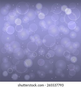 Abstract violet background with circles