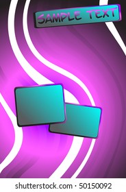 Abstract violet background. Clip-art