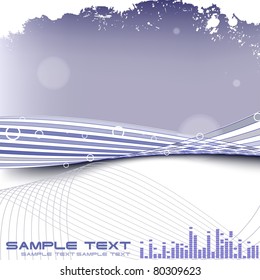 Abstract violet background. Clip-art