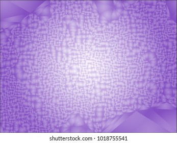 Abstract violet background with gradient circles, bubbles. Beautiful background with particles. Vector clip art.