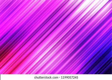 Abstract violet background with particles motion illustration.