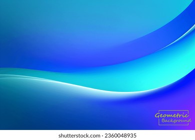 Resumen de fondo geométrico azul y violeta. Composición dinámica de formas. Ilustración vectorial.