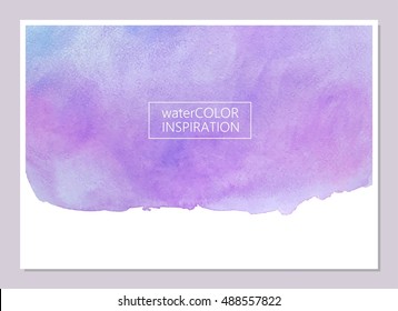 Textura de color azul y violeta abstracta, aislada en fondo blanco. Tarjeta universal, invitación, diseño de volante. Colocar texto.