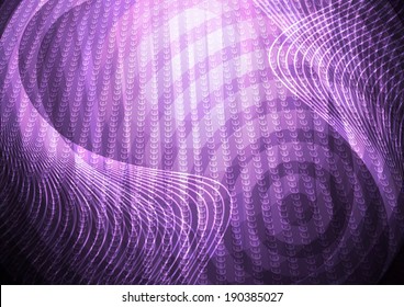 Abstract violet euro space background.