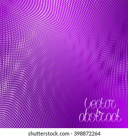 Abstract Violet Floral Pattern. Mauve Structure Texture Background. Vector Illustration