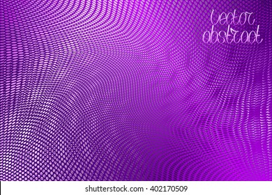 Abstract Violet Floral Pattern. Mauve Structure Texture Background. Vector Illustration
