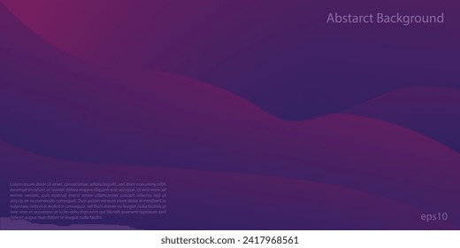 Abstract Violet geometric background with wave and circle. Vector illustration eps 10	