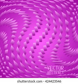 Abstract Violet Geometric Texture. Building Business. Vector Illustration