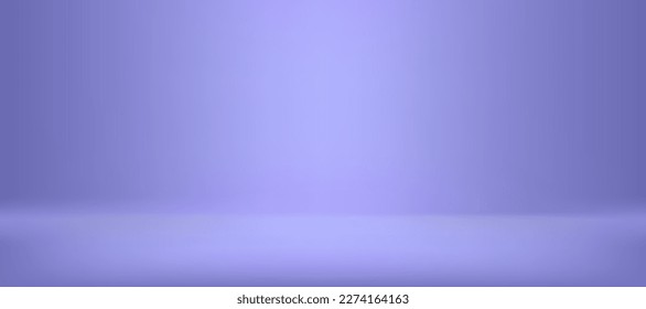 Abstract violet gradient background empty studio room illustration