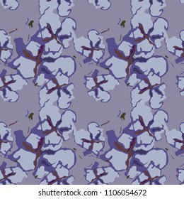 Abstract violet, green and purple background as UFO camouflage. Seamless repeat pattern usable as urban camo, wallpaper, backdrop or for print for textile or wrapping paper
