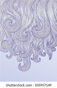 abstract violet hair background