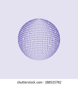 Abstract violet halftone background



