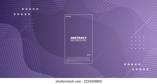 abstract violet lavender purple with lines gradient background. simple pattern for display product ad website template wallpaper poster. Eps10 vector
