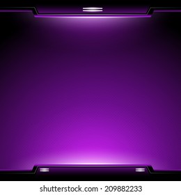 Abstract Violet Light Background - vector illustrator