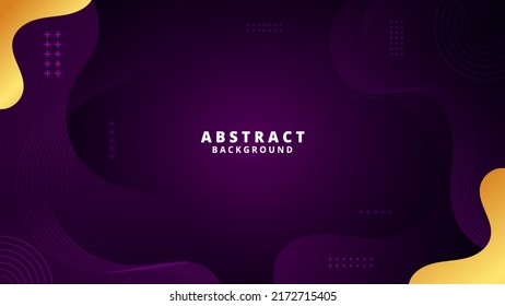 Abstract Violet liquid background. Modern background design. gradient color. Dynamic Waves. Fluid shapes composition. Fit for website, banners, wallpapers, brochure, posters