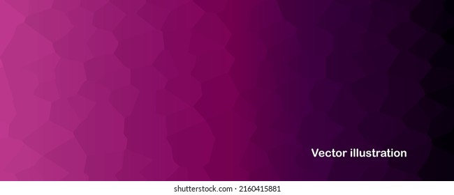 Abstract violet mosaic background. Abstract gradient pink purple soft colorful background. Modern design  neon effect. Vector illustration