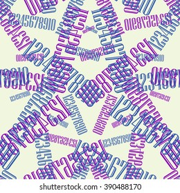 abstract violet number background