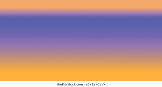 Abstract Violet and Orange Sunset Gradient Background Vector