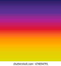 Abstract violet, pink, red, orange, and yellow blurred gradient background. Vector illustration. Concept for your graphic design, banner or poster