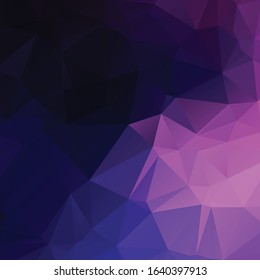 Abstract violet polygon texture background