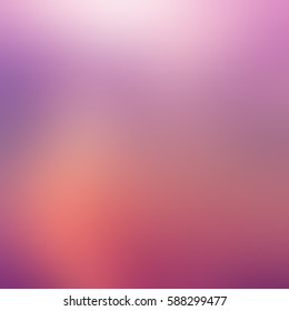 Abstract violet purple rose blur color gradient background for web, presentations and prints. Vector illustration.