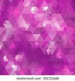 Abstract violet triangle texture background