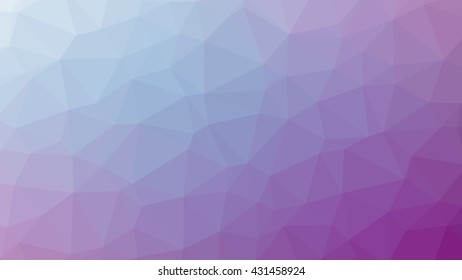 Abstract violet vector gradient lowploly of many triangles background for use in design.
