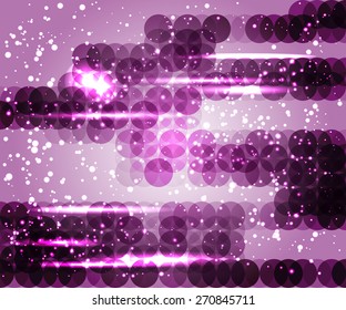 abstract violet vertical background with circles elements for your text