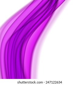 Abstract violet wavy background