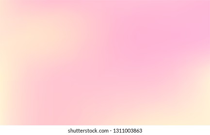 Abstract violet and yellow blurred gradient mesh background in bright colors. Colorful smooth banner template. Easy editable soft colored vector illustration in EPS10 without transparency.