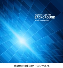 Abstract virtual space vector background