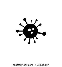 Abstract virus corona icon symbol vector